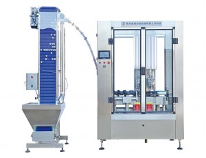 全自動6頭旋蓋機（蓋子提升）一體機